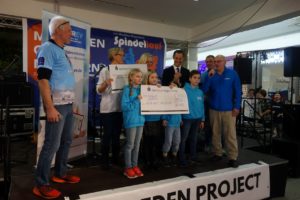 Spindelläufer spenden für seltene Erkrankungen